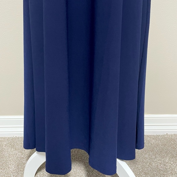 Navy Sleeveless Tank Dress - Picture 3 of 9
